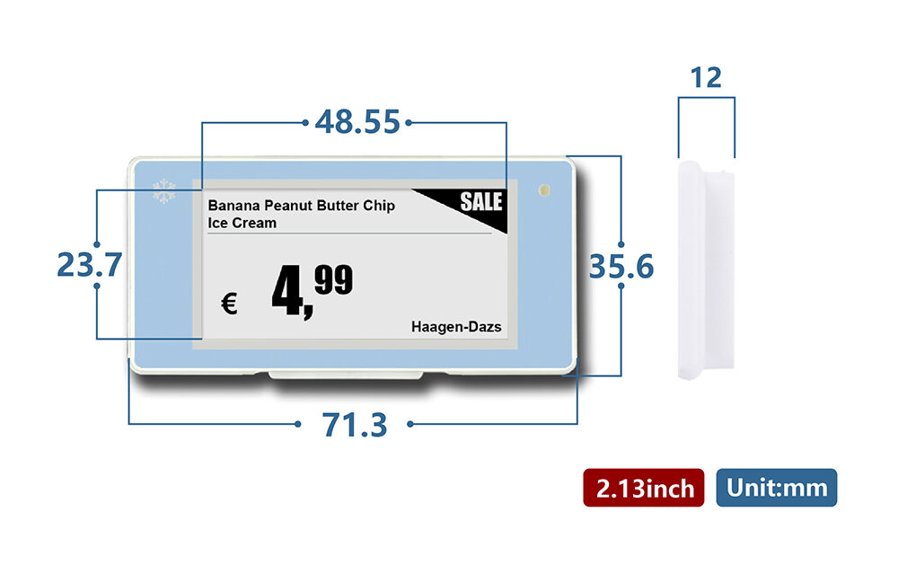 Freezer labels ESL